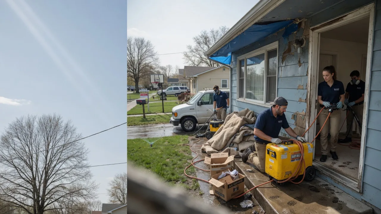 Basement Flood Cleanup in Perry, OK near me
